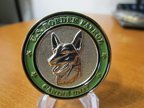 Miniatura 5 de US Customs and Border Protection Canine Unit USCB CBP K9 Challenge Coin.