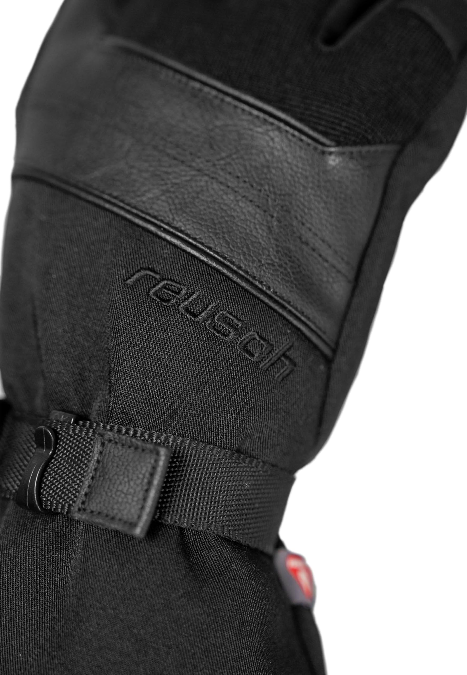 Reusch Morvan Gore-TEX Skihandschuhe Unisex – wasserdicht, Winddicht, atmungsaktiv, Primaloft Gold Isolation, veganes Leder, Premium Softshell, Comfort Leash, Wintersport für Damen & Herren