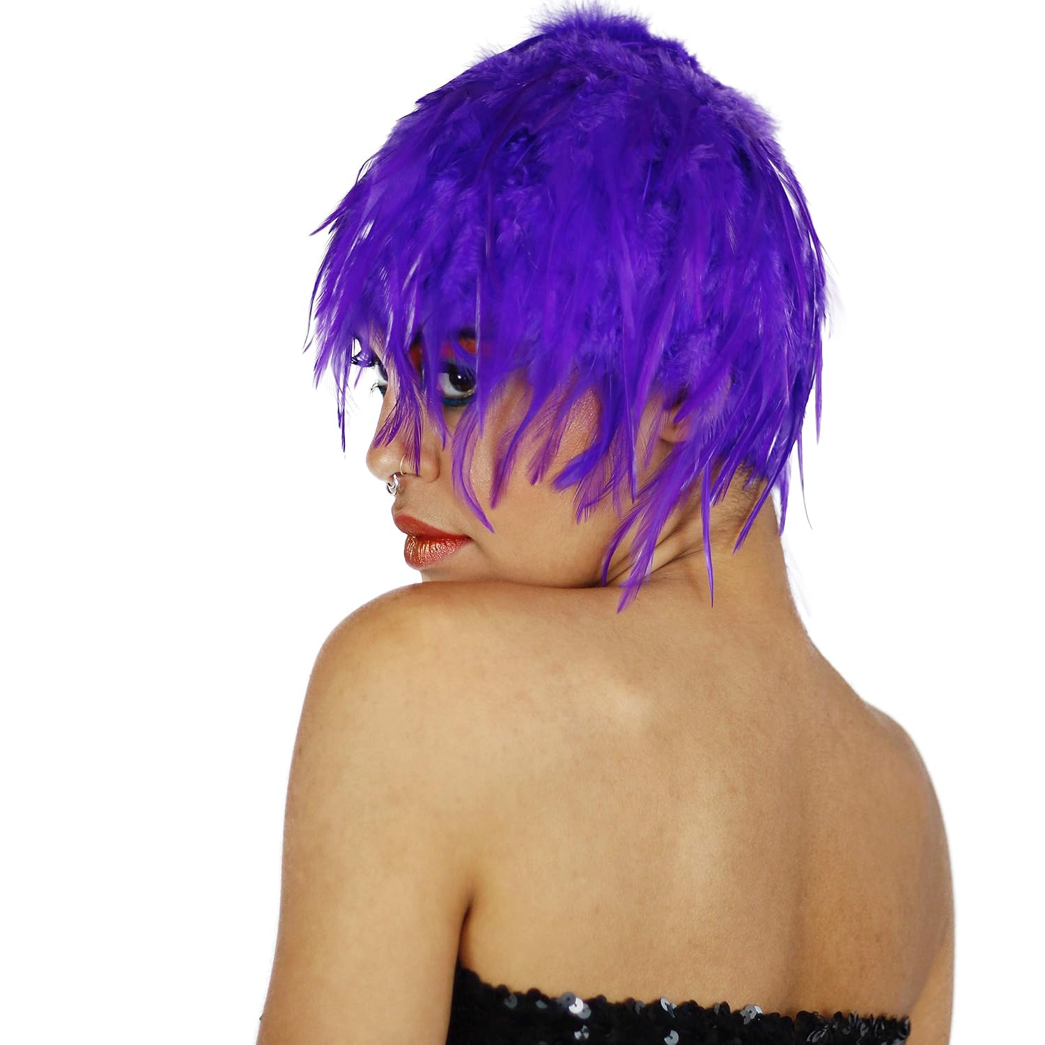 Zucker Feather (TM) - Hackle Feather Wig-Solid - Regal