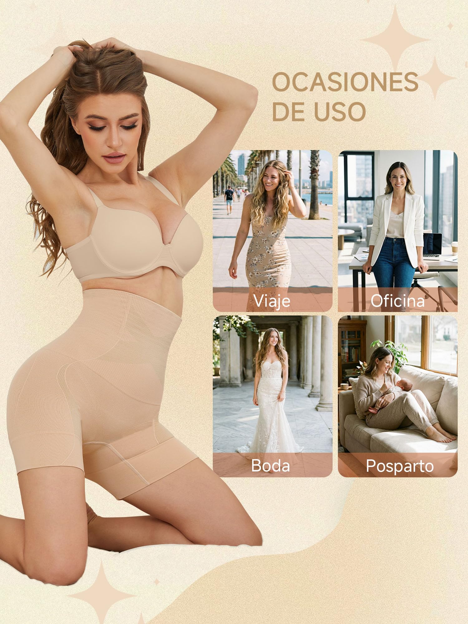 DIGZ Fajas Reductoras Mujer Adelgazante Bragas Postparto Invisibles,Body Reductor Mujer recuperación Abdominal - 5