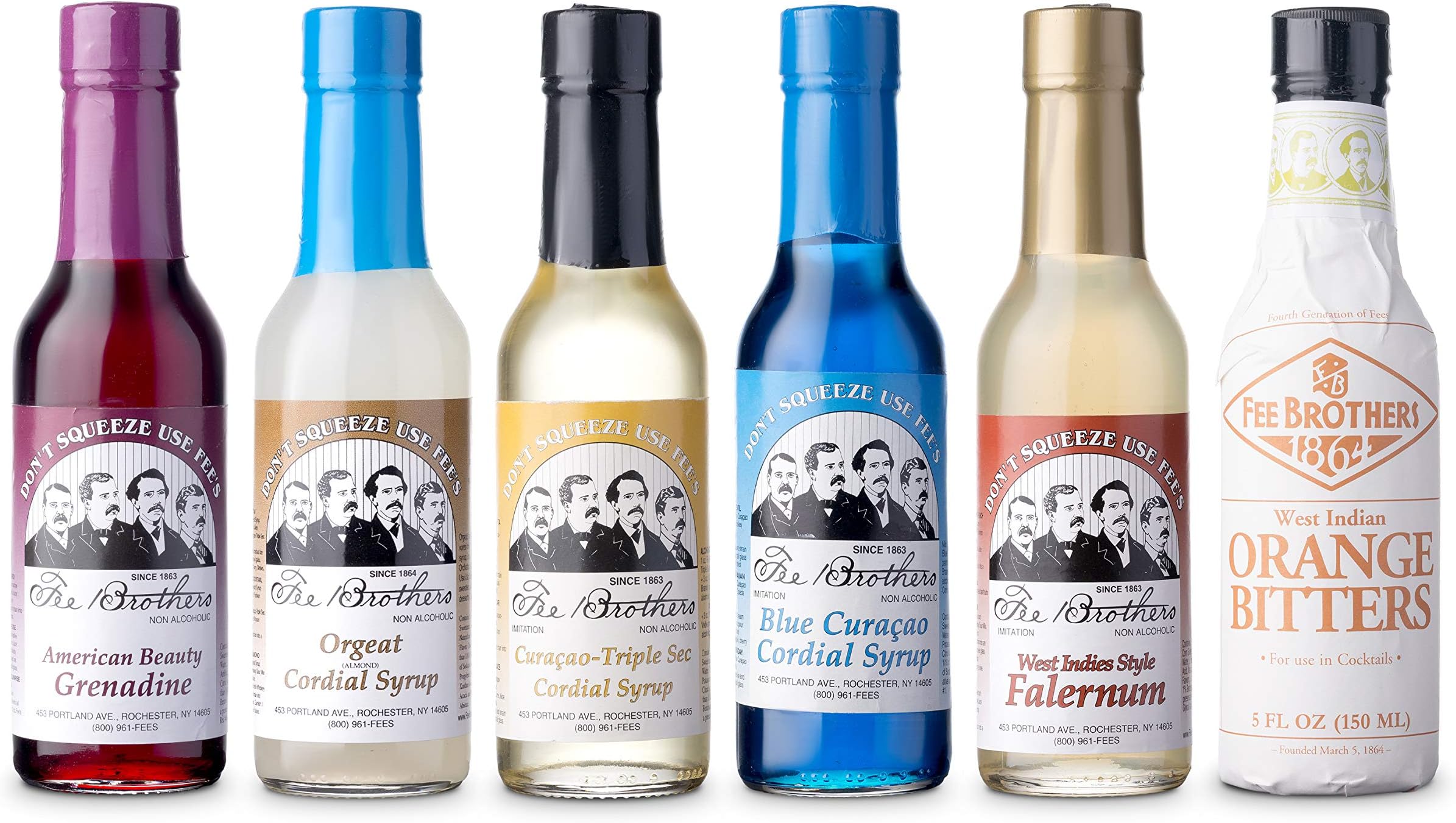 Fee BrothersBar Cocktail Mixers Starter Set