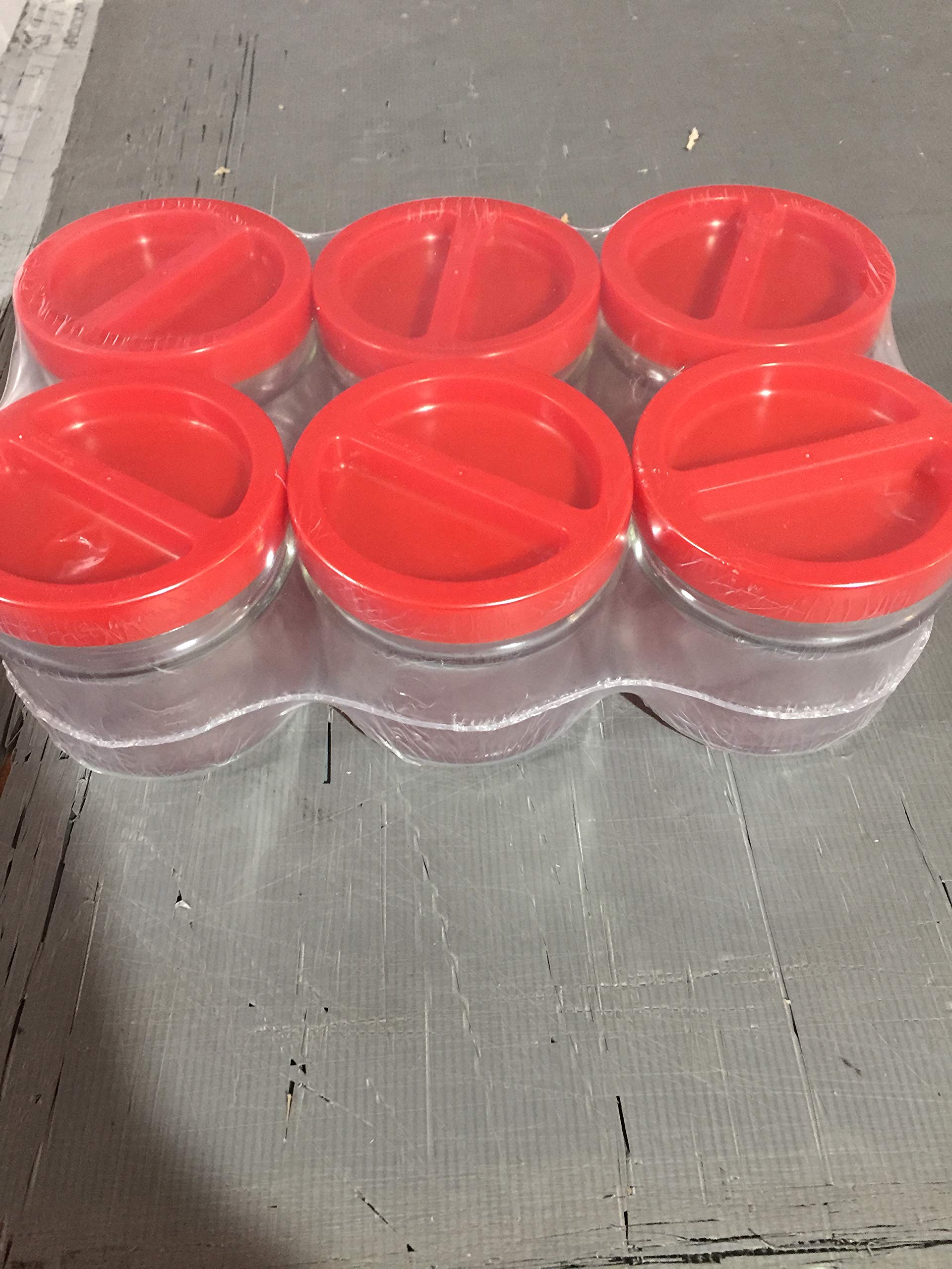 Rubin Set 40 Vasetti In Vetro Mod. Orcio 212ml Con Tappo - Ideali Per Miele, Confetture E Conserve Fatte In Casa