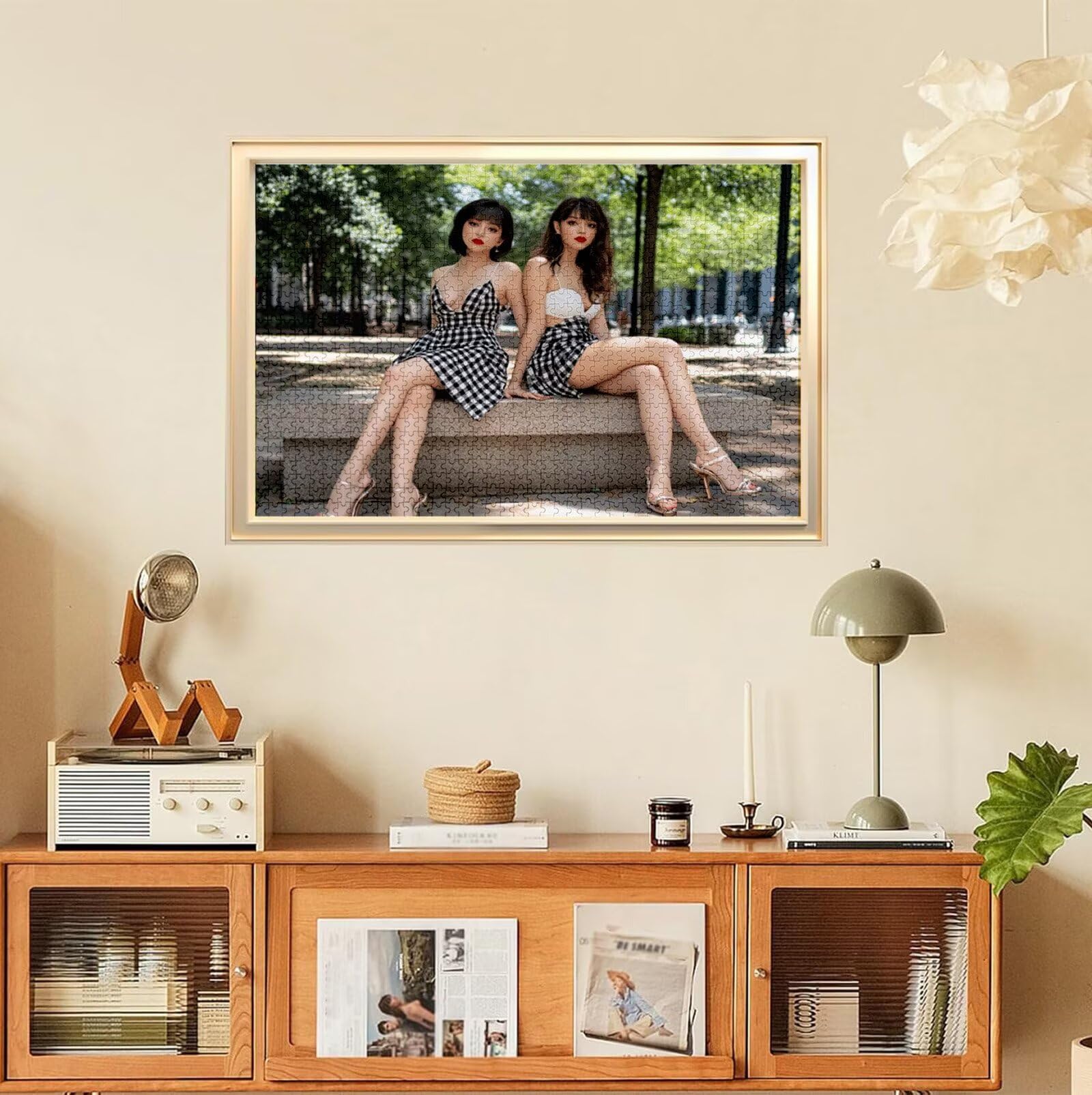 Puzzle Personalizado con Foto, Personalizada Rompecabezas Personalizado Diseña tu Logo Foto o Texto, Personalizado Navidad Halloween San Valentín Parejas Niños Familia Amigos h-4061