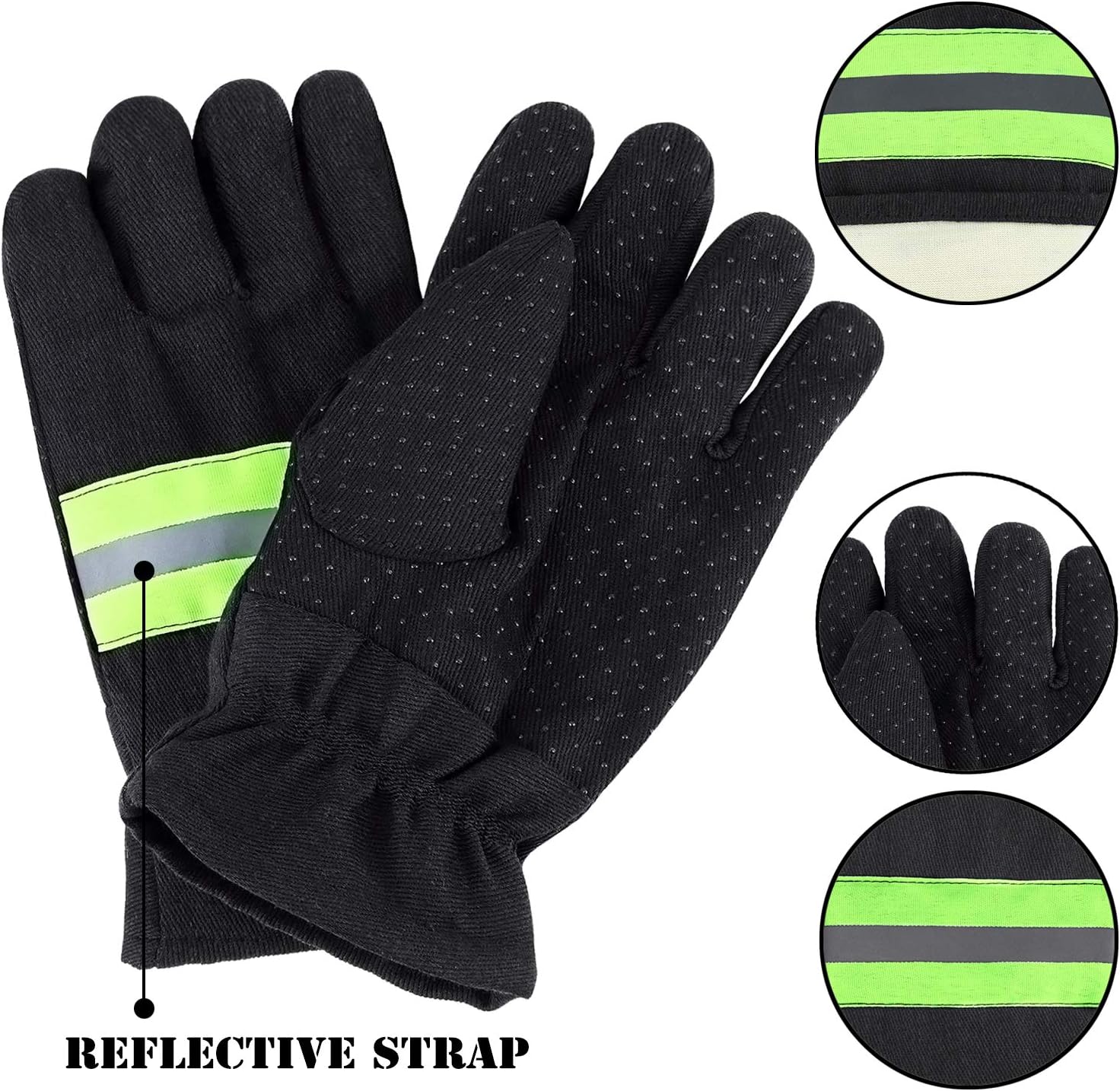 EVERLIT [2-Pack] Fire Blanket Size XL 47''x47'' Fire Suppression Emergency Blanket w/Heat Resistant Gloves w/Reflective Strap for Kitchen, Camping, Grilling : Sports & Outdoors