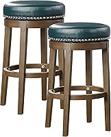 Vista 14 de Lexicon Blueridge Taburete giratorio de altura de mostrador (juego de 2), 25" SH, gris