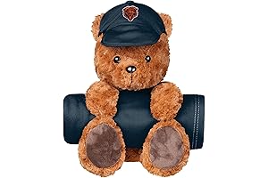 Introducing the Chicago Bears Plush Bear: Snuggle up with Your Favorite Team Spirit
