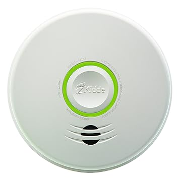 Kidde Smoke Detector, 10-Year Battery Powered, Interconnect Smoke Alarm with Voice Alert, Smoke Alarm