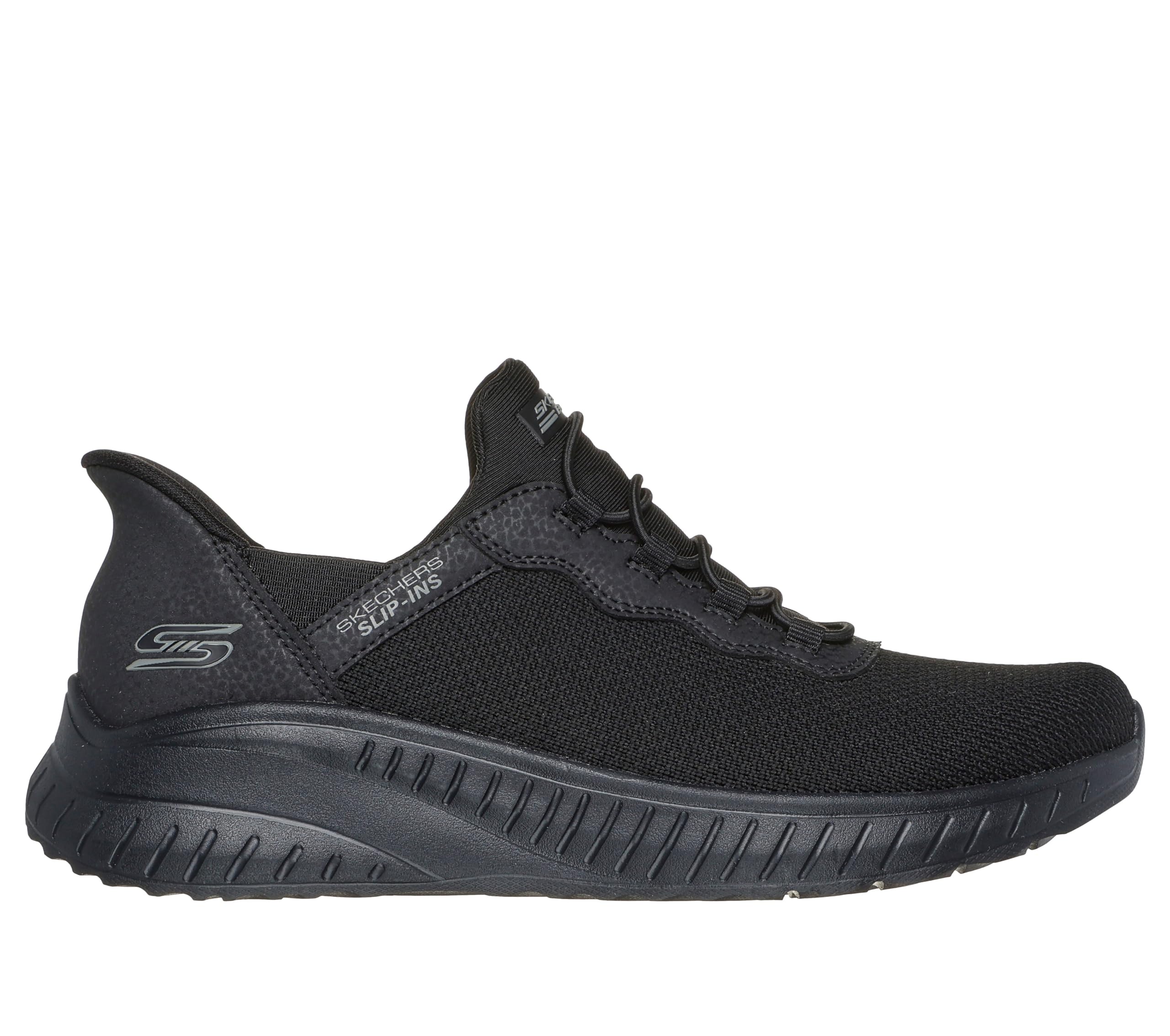 Skechers Uomo Scarpe da Ginnastica Hands-Free Slip-in Bobs Squad Chaos Daily Hype