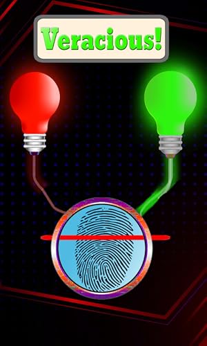 Jogo de brincadeira de teste de mentira