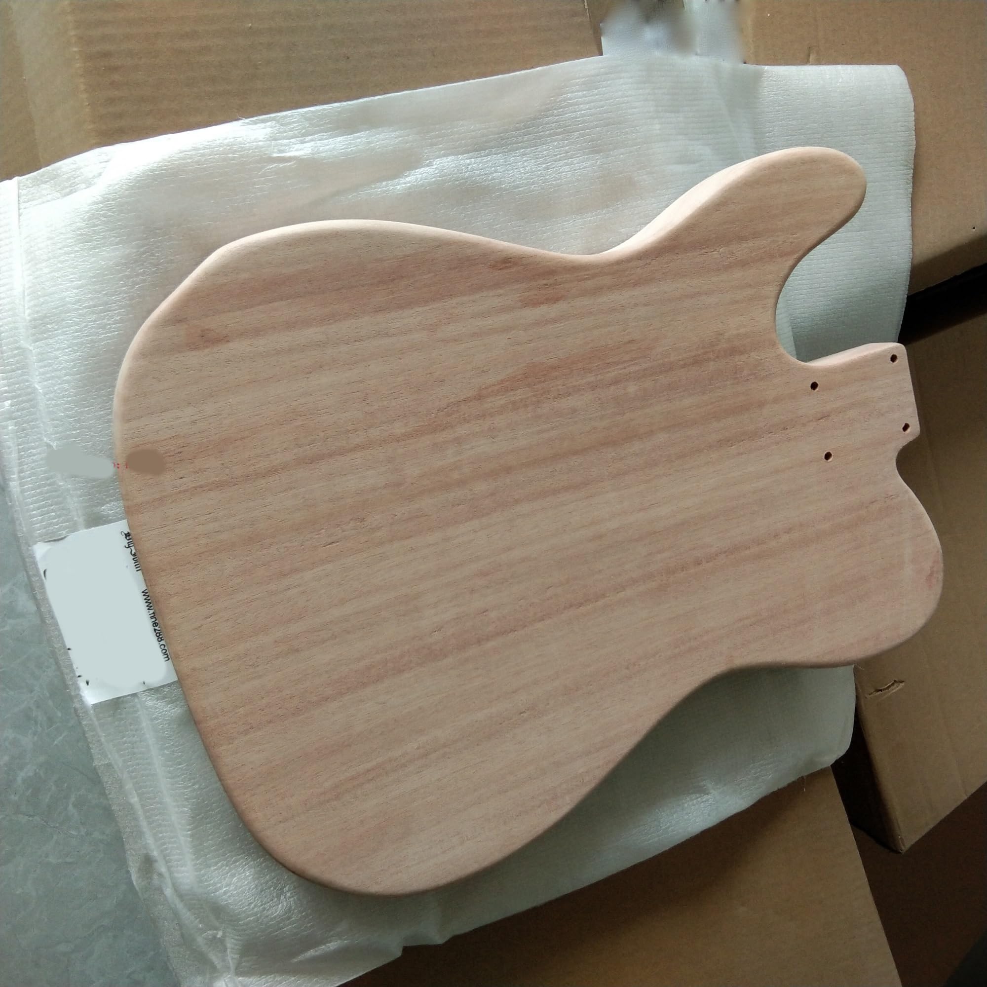 22 progowa Gitara Elektryczna Z Korpusem Litego Mahoniu Zestaw Samodzielnego Montażu Korpusu Gitary