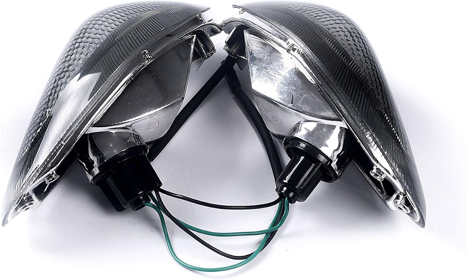TOPZONE Fit Suzu-ki 1998-2006 KATANA - GSX600; 1998-2006 KATANA - GSX750 / Su-zuki Turn Sigal, idicator + Bulbs (Smoke)