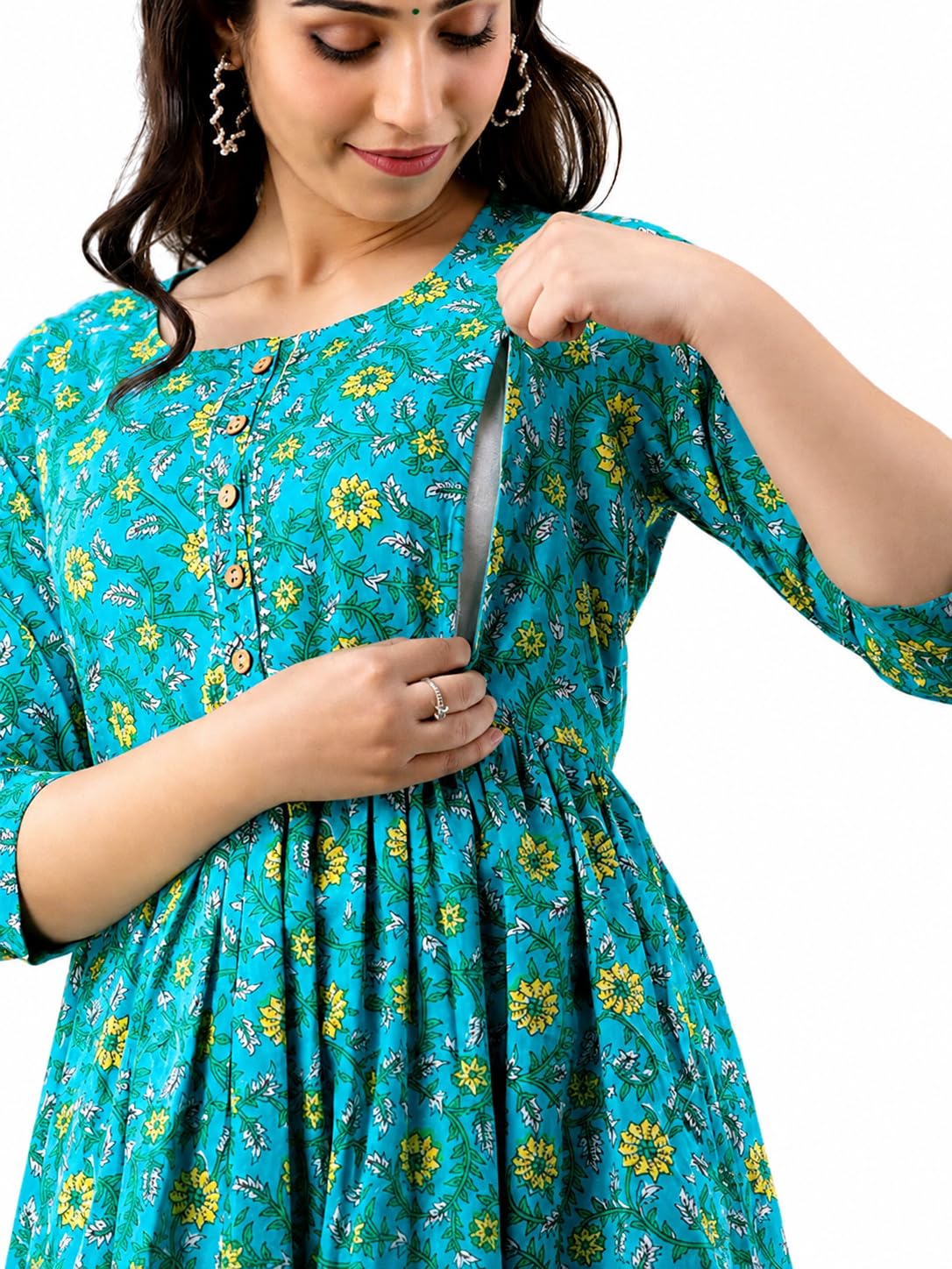 Maternity Kurti for Women Multicolour-picture-22
