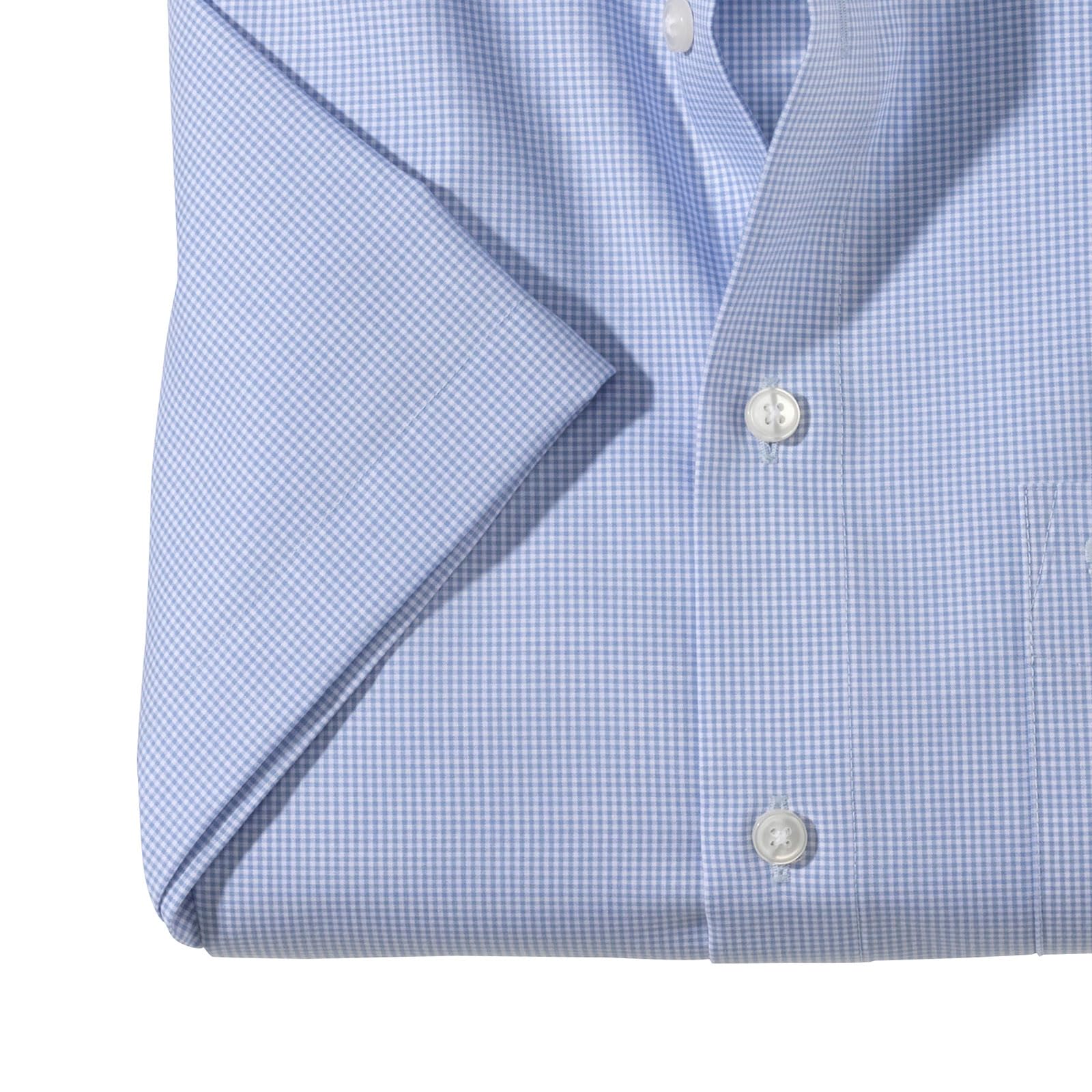 OLYMP Męska koszula z długim rękawem, w kratkę, Vichy Karo, Comfort Fit, New Kent