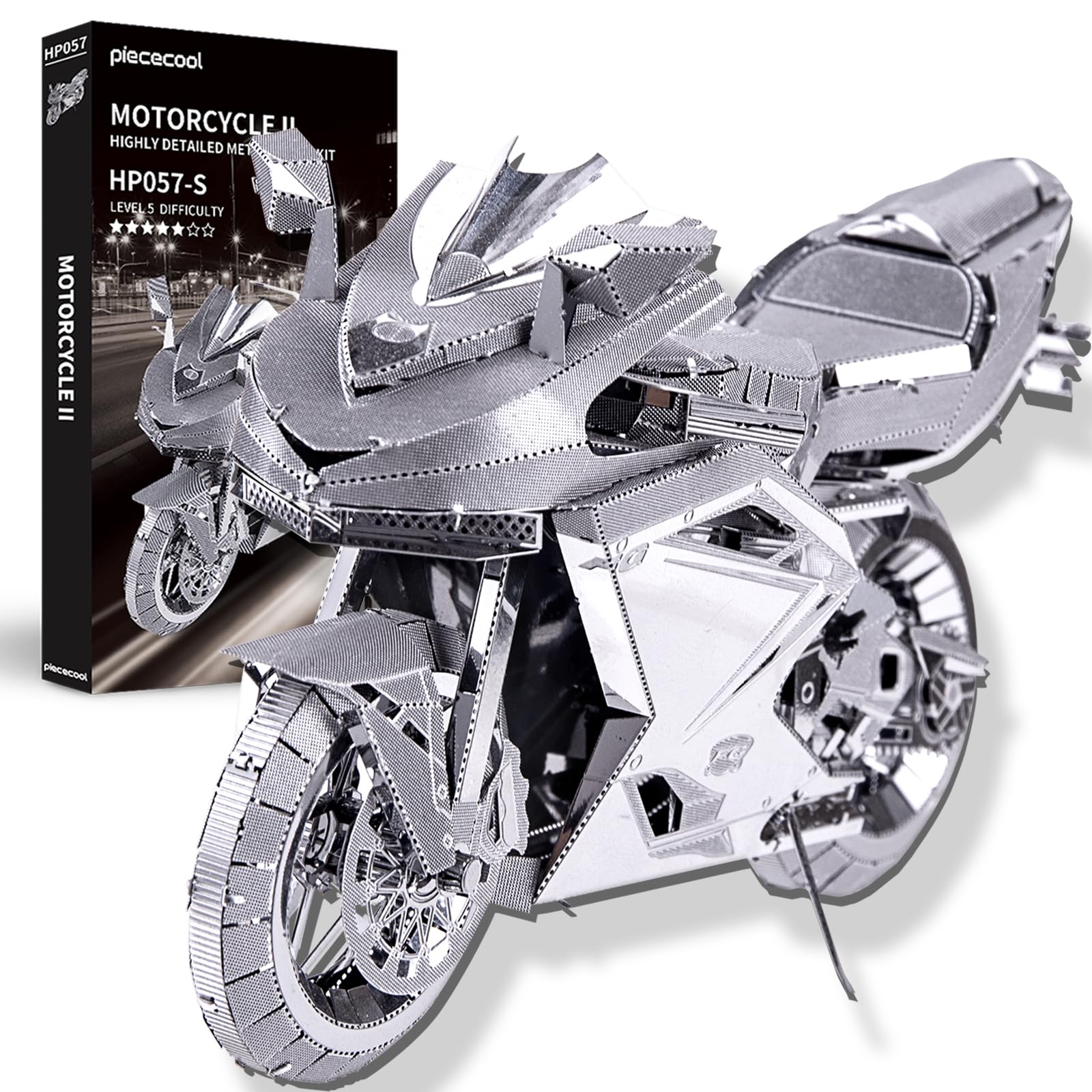 Amazon | Piececool(ピースクール) 立体パズル 金属製