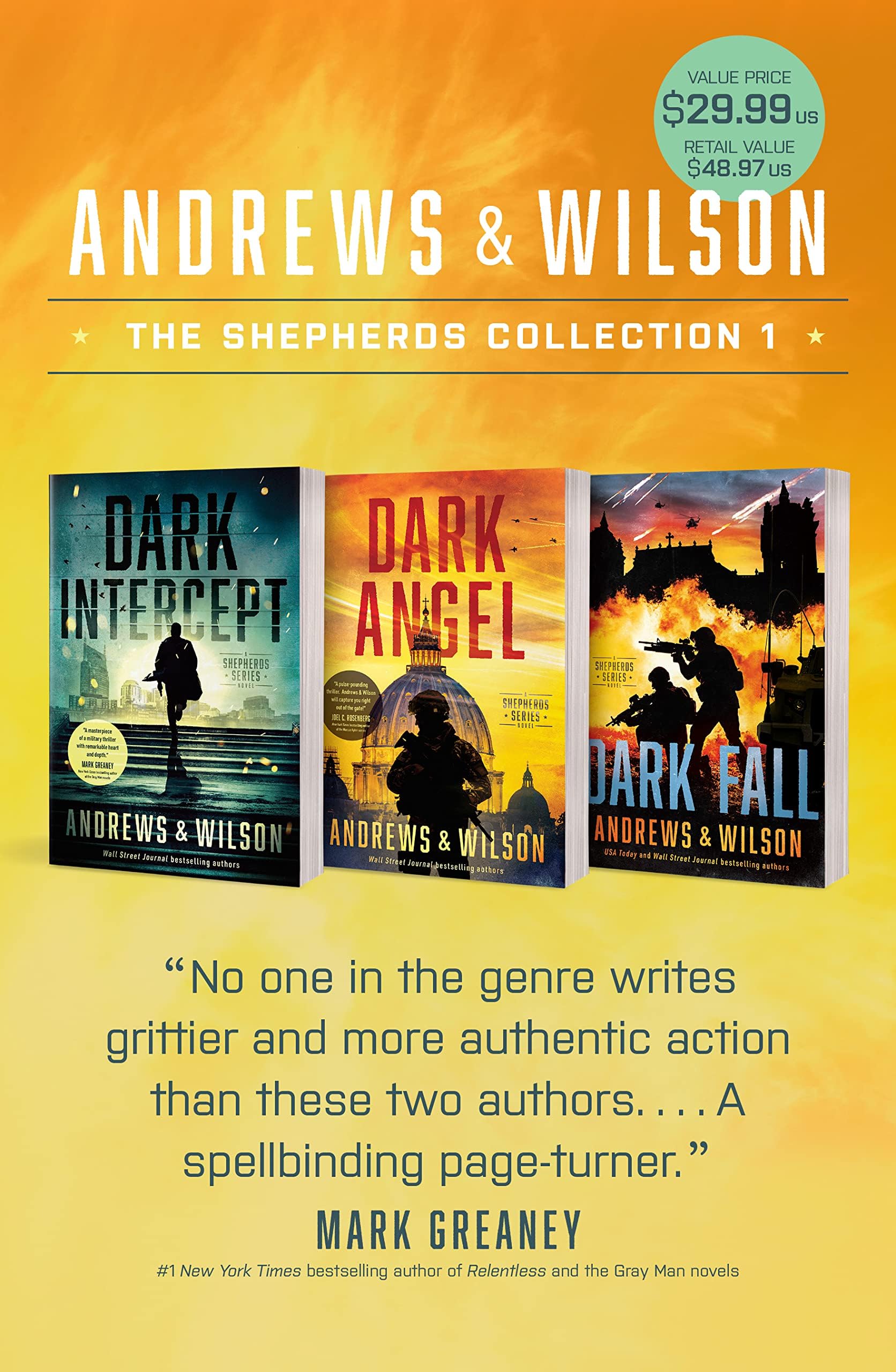 The Shepherds Collection 1: Dark Intercept / Dark Angel / Dark Fall (The Shepherds Series)