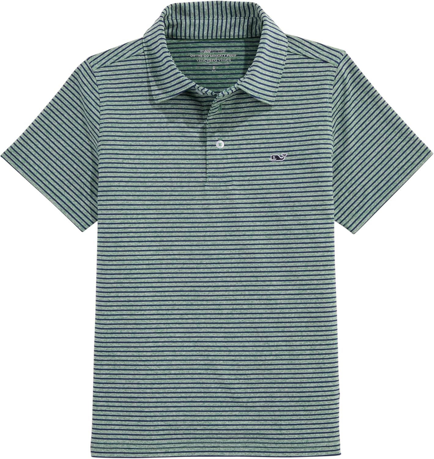 vineyard vines Boys Boys' Bradley Stripe Sankaty Polo
