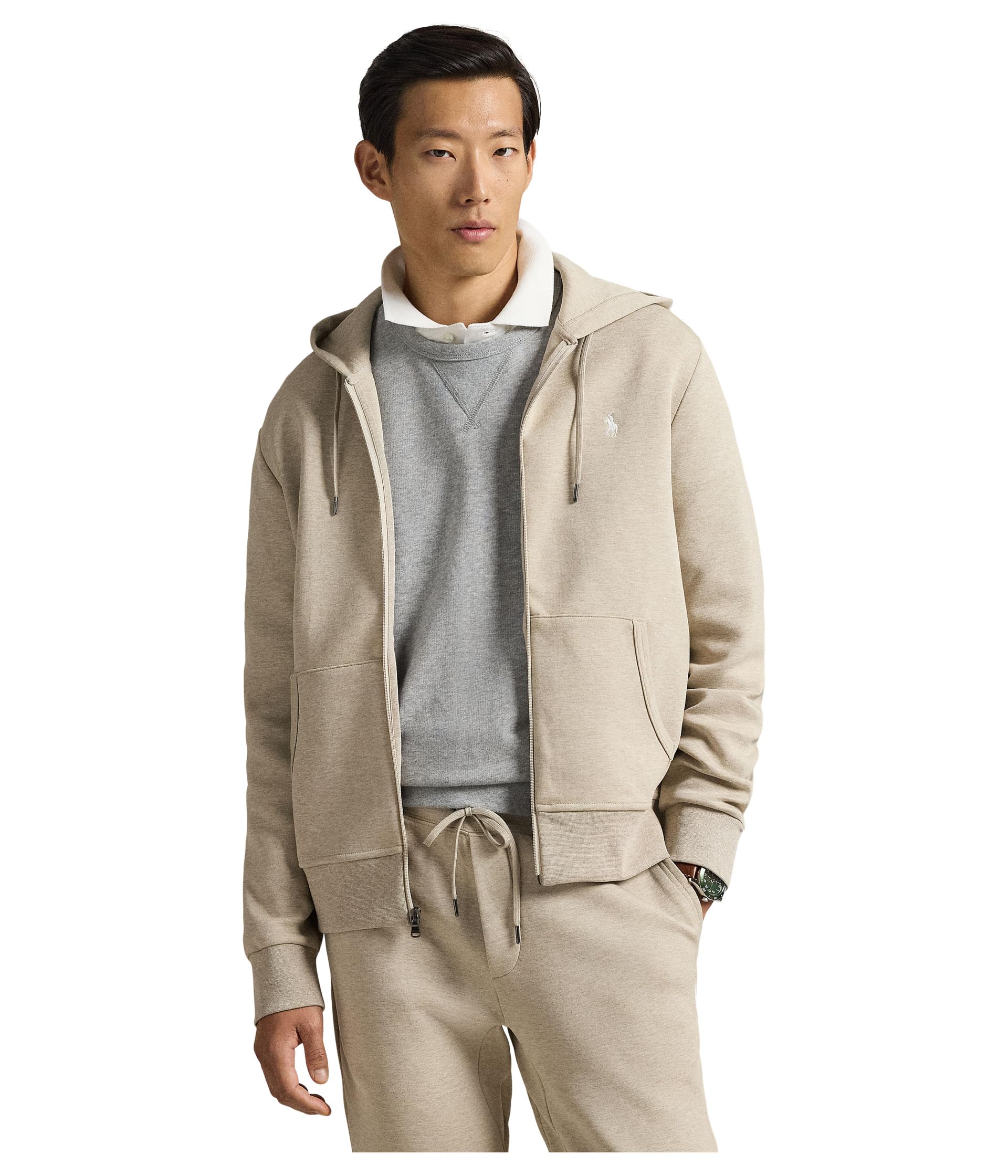 Double-Knit Full Zip Hoodie