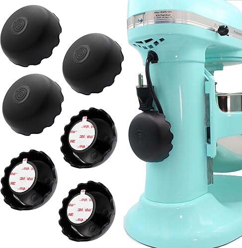 Miniatura 12 de Paquete de 2 organizadores de cables patentados resistentes al calor para electrodomésticos, cocina, computadoras y más, envoltorios de cables 2