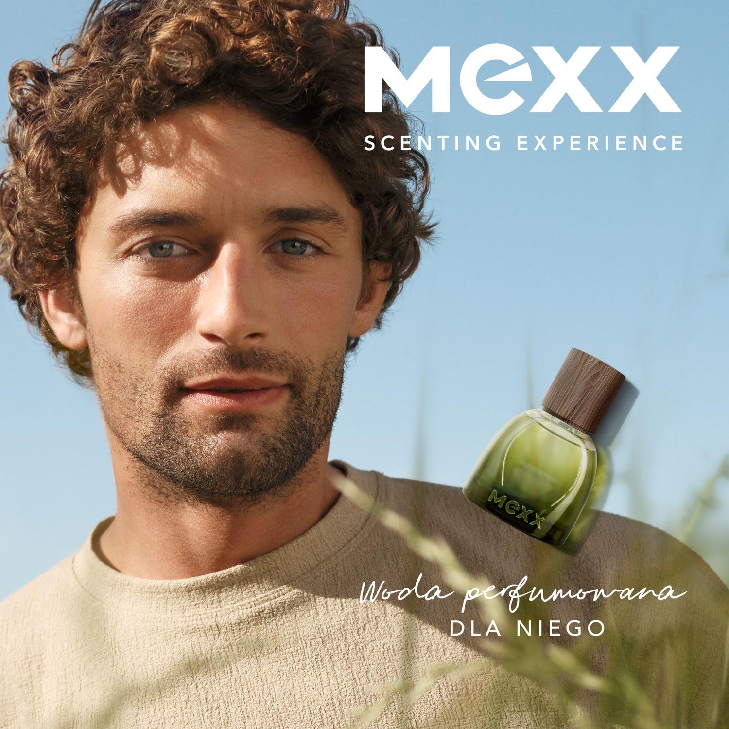 Mexx Inspired Nature Woda Perfumowana dla Mężczyzn o Cytrusowo-Drzewnym Zapachu, 50 ml
