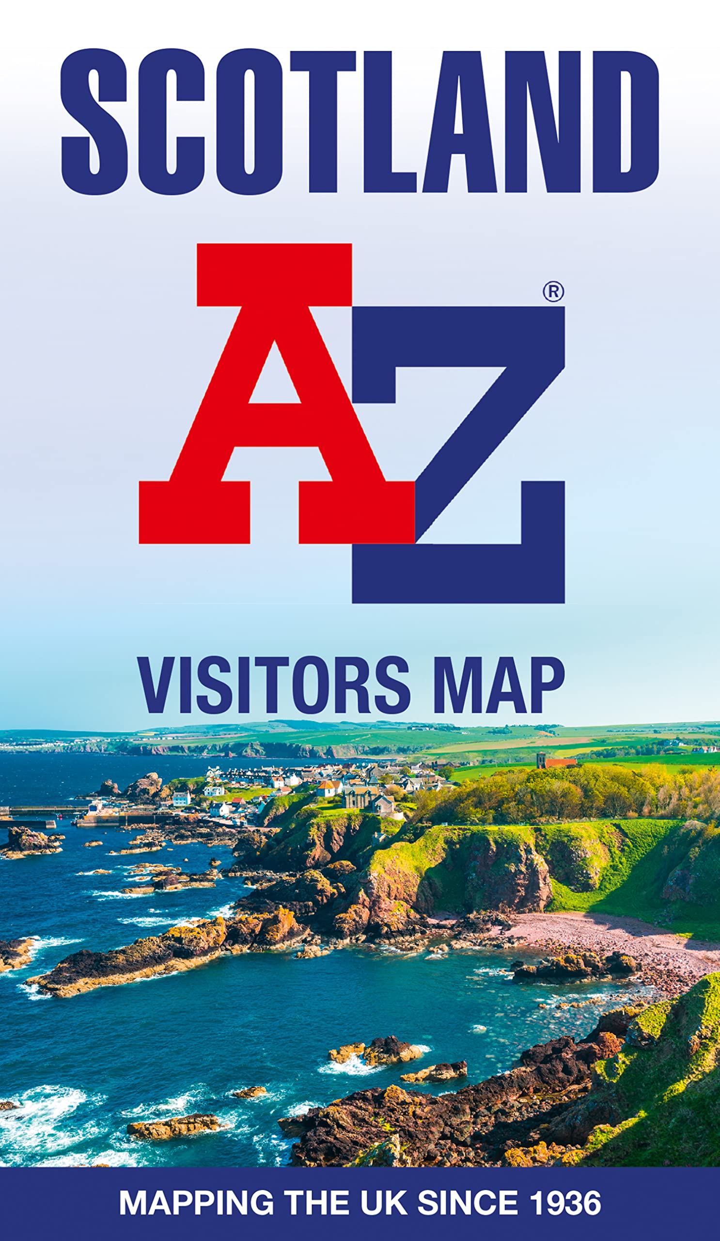 Scotland AZ Visitors Map by A-Z Maps 9780008604424