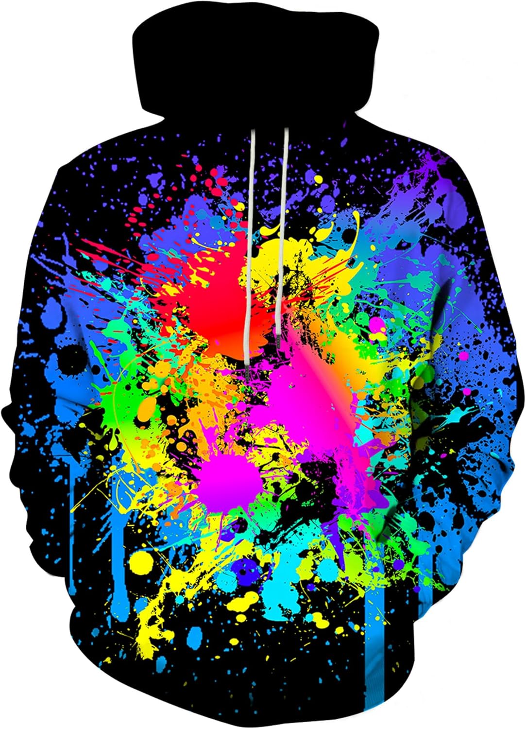 Hgvoetty Unisex 3D Novelty Hoodies for Men Women Cool Graphic Pullover Sweatshirts with Pockets