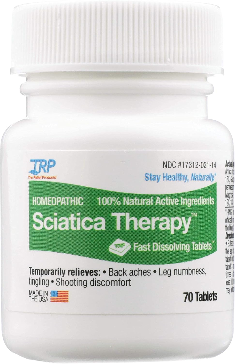 The Relief Products Sciatica Therapy Tablets, 70 Count