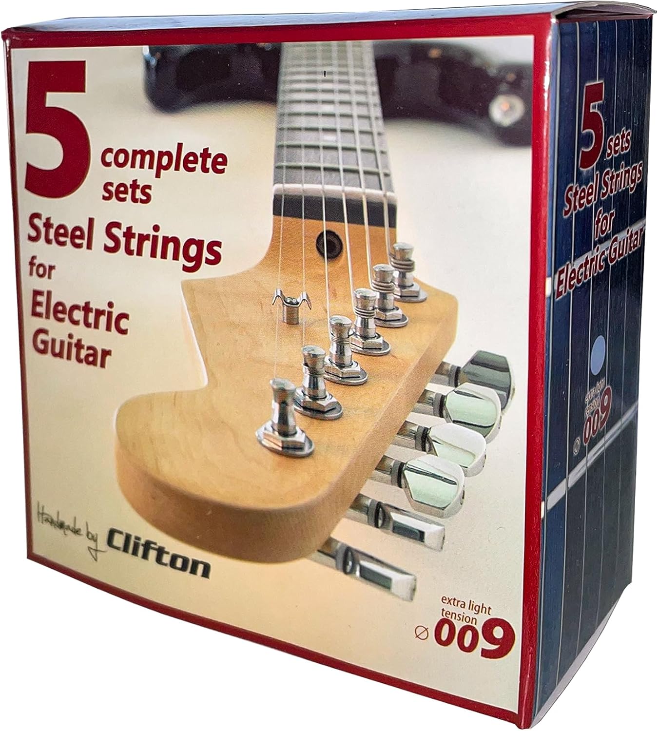 Clifton 5 pack E Guitar String Electric Guitar String Steel Guitar
