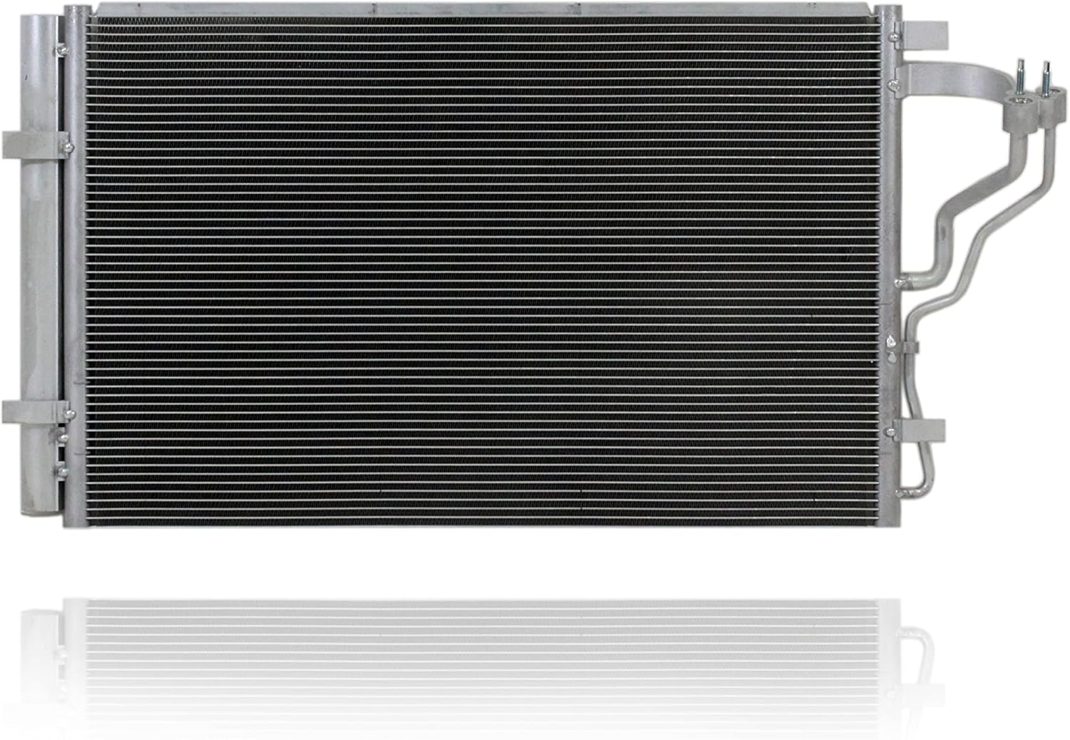 A/C Condenser - Pacific Best Inc. Compatible/Replacement for 15-19 Hyundai Elantra Sedan Elantra GT Elantra Coupe Kia Forte Sedan/Forte5/Koup 2.0L - With Receiver & Dryer