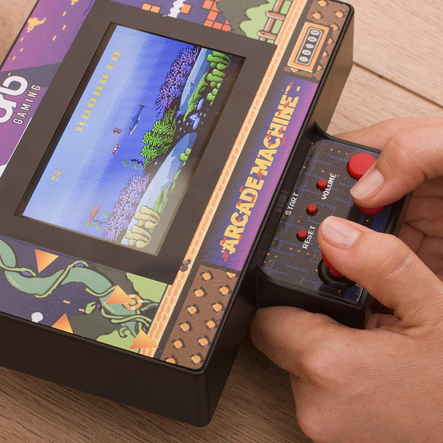 Orb - Machine d'arcade de Table Retro - INCL. 300x 8-Bit Games