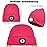 TAGVO Unisex Beanie with The Light, USB Rechargeable LED Headlamp Cap, Hands Free Headlamp Flashlight Hat, Winter Warm Knitted Night Lighted Hat, Men Women Gifts for Dad Father Husband