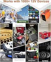 Vista 8 de Convertidor de 110 V a 12 V, convertidor universal SMPS de CA a CC, adaptador de transformador de fuente de alimentación conmutada para RV, bomba