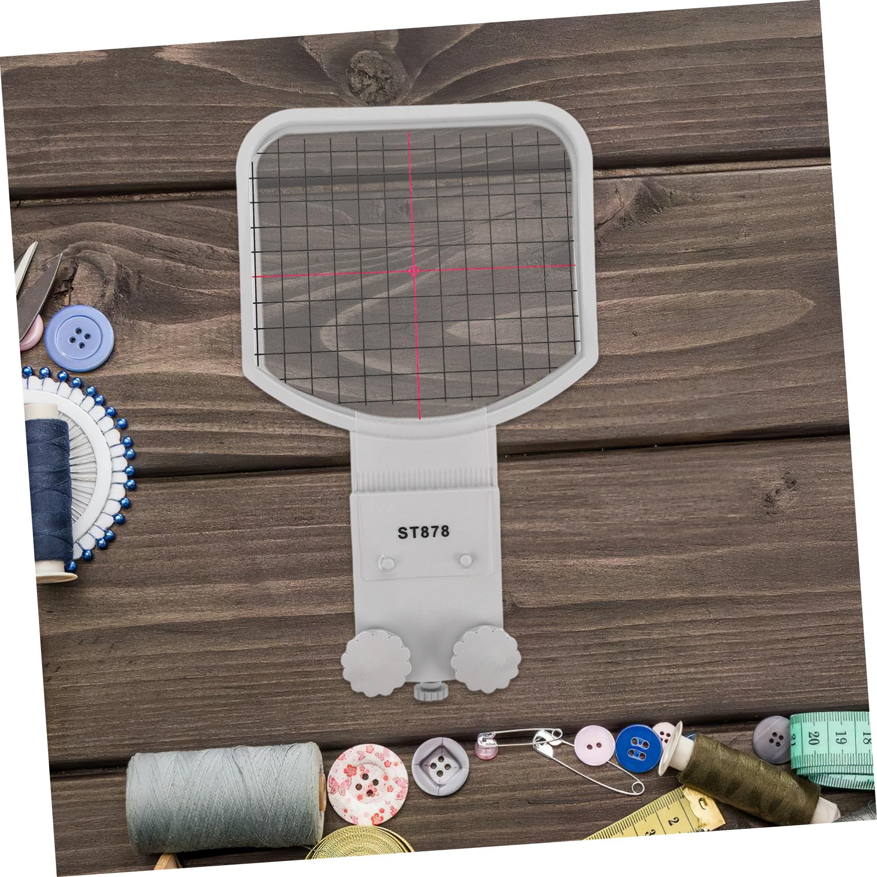 Operitacx Bastidor para Máquina de Bordar Ajustable para Gorras de Bordado Bastidor de Bordado Simple Soporte para Manualidades Ajustable