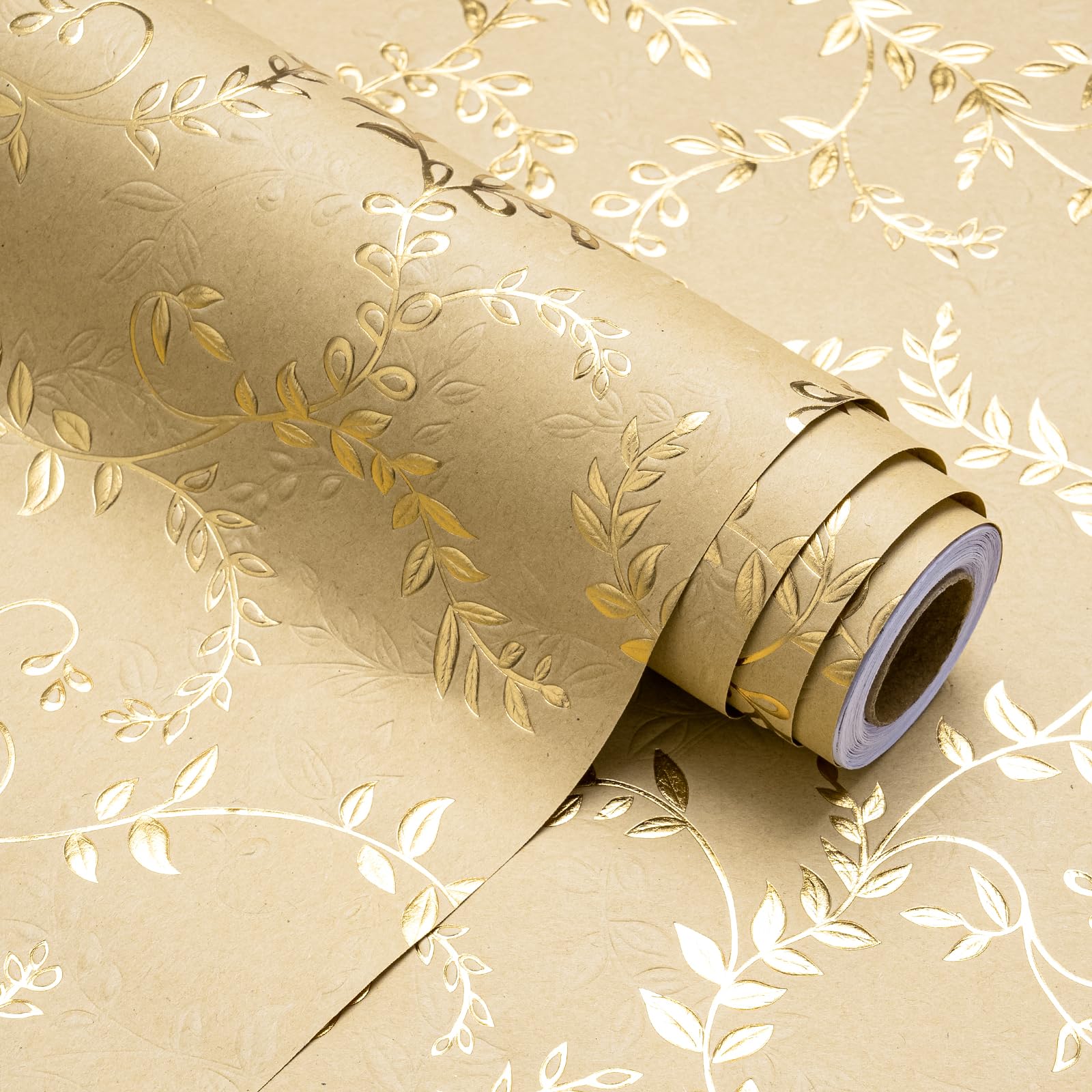 WRAPAHOLIC 3D Kraft Wrapping Paper
