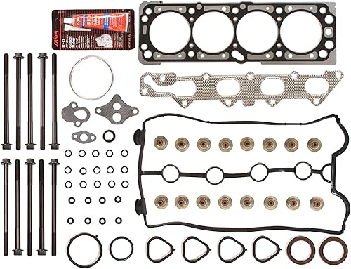 Miniatura 5 de MA-4216953376 Juego de juntas de cabeza válvulas de escape de admisión compatibles con/para 04-05 Chevrolet Aveo 1.6L DOHC VIN 6