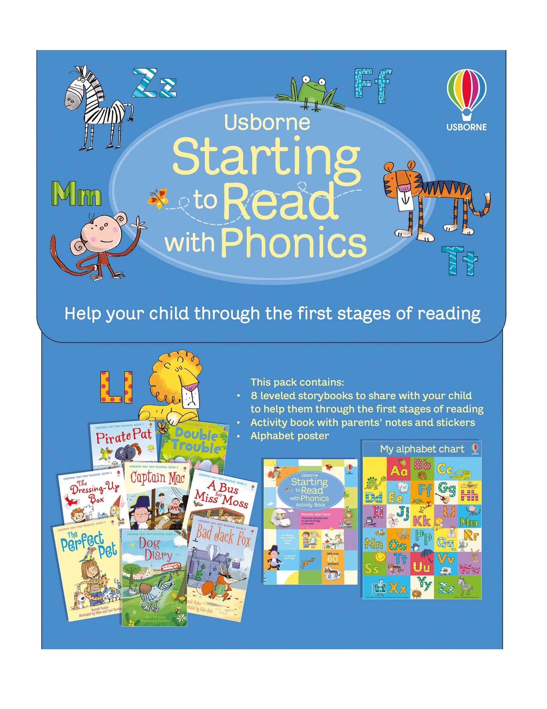 Starting to Read with Phonics (Very First Reading)