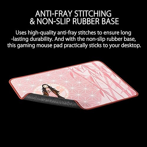 Miniatura 4 de ASUS TUF Gaming P1 - Alfombrilla de mouse portátil para juegos superficie nano-revestida resistente al agua costuras duraderas antideshilachado y