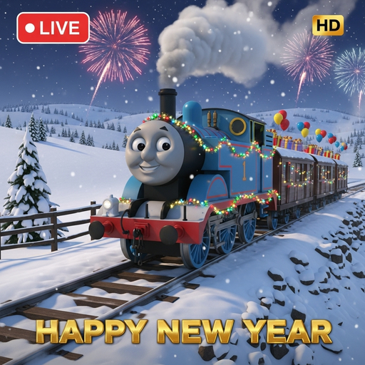 sleep Thomas the Tank Engine: Train Journey Ambience & Iron Road Sleep Sounds Fire TV 2026