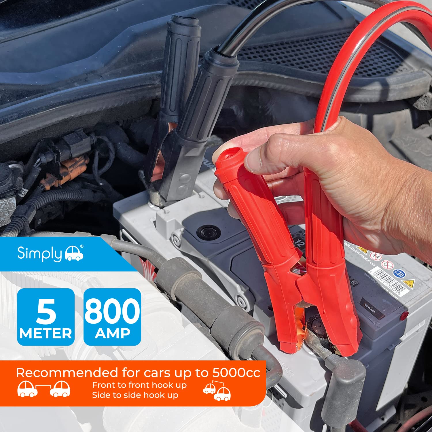 Simply SP800 Professionale Saltare Porta/Cavo Booster