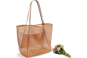 Versatile Beach Mesh Tote Bag: Your Tropical Vacation Essential