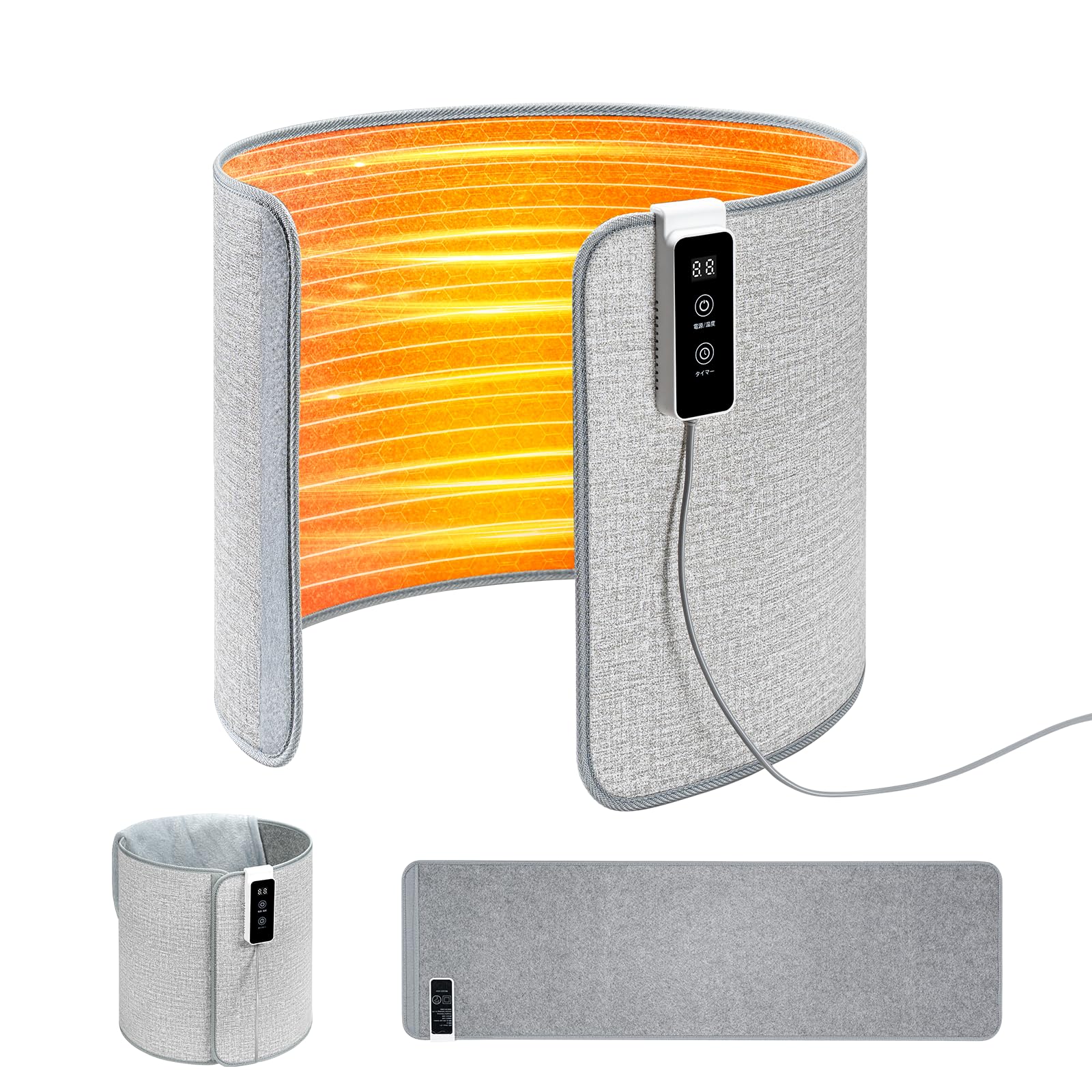 Amazon | MoSpace パネルヒーター 足元ヒーター 【2025年新型モデル