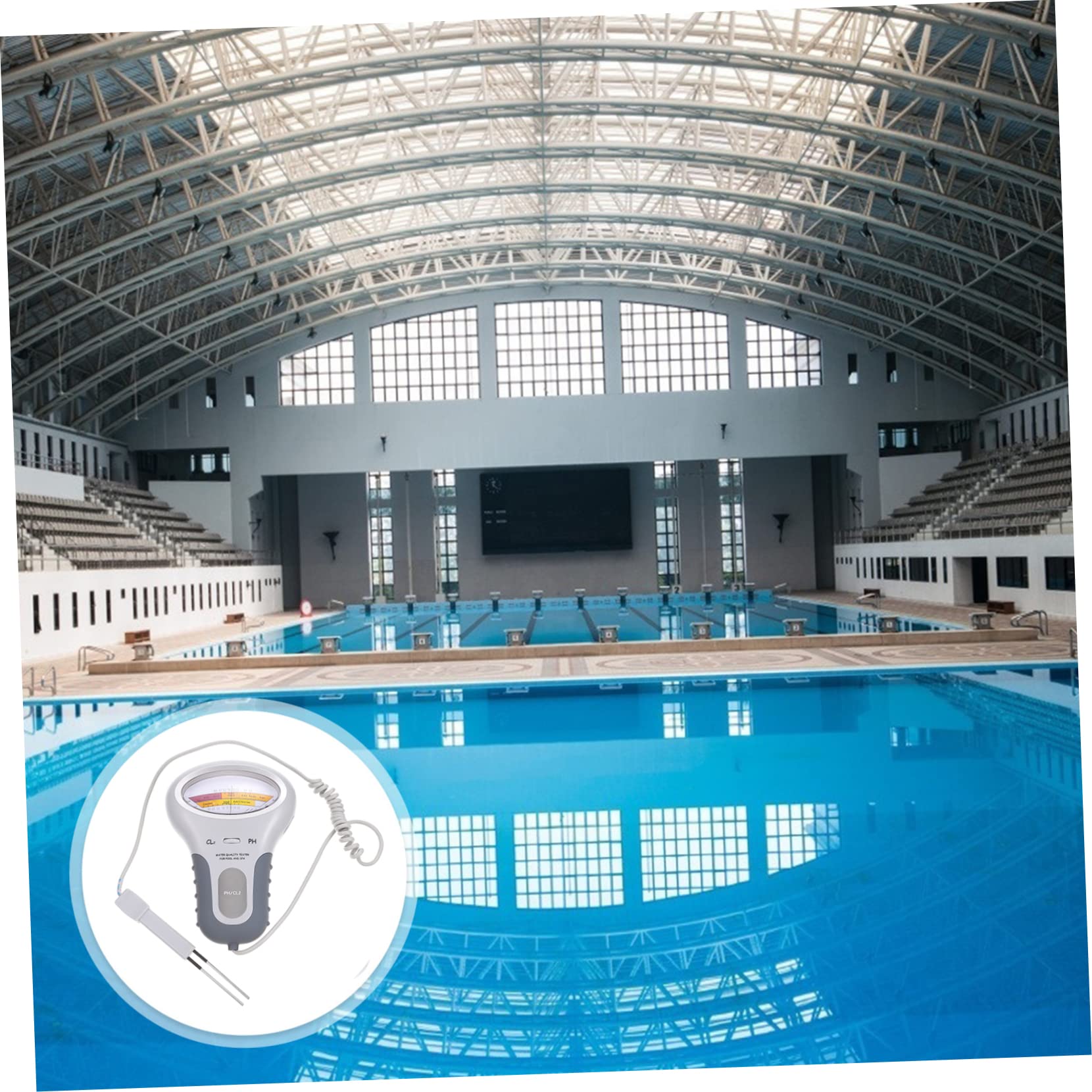 HANABASS 4stücke Ph Tester Für Schwimmbadwasser Wasserqualitätsmessgerät Für Pools Und Spas Große Anzeige Für Einfache Ablesung Langlebig Und Benutzerfreundlich
