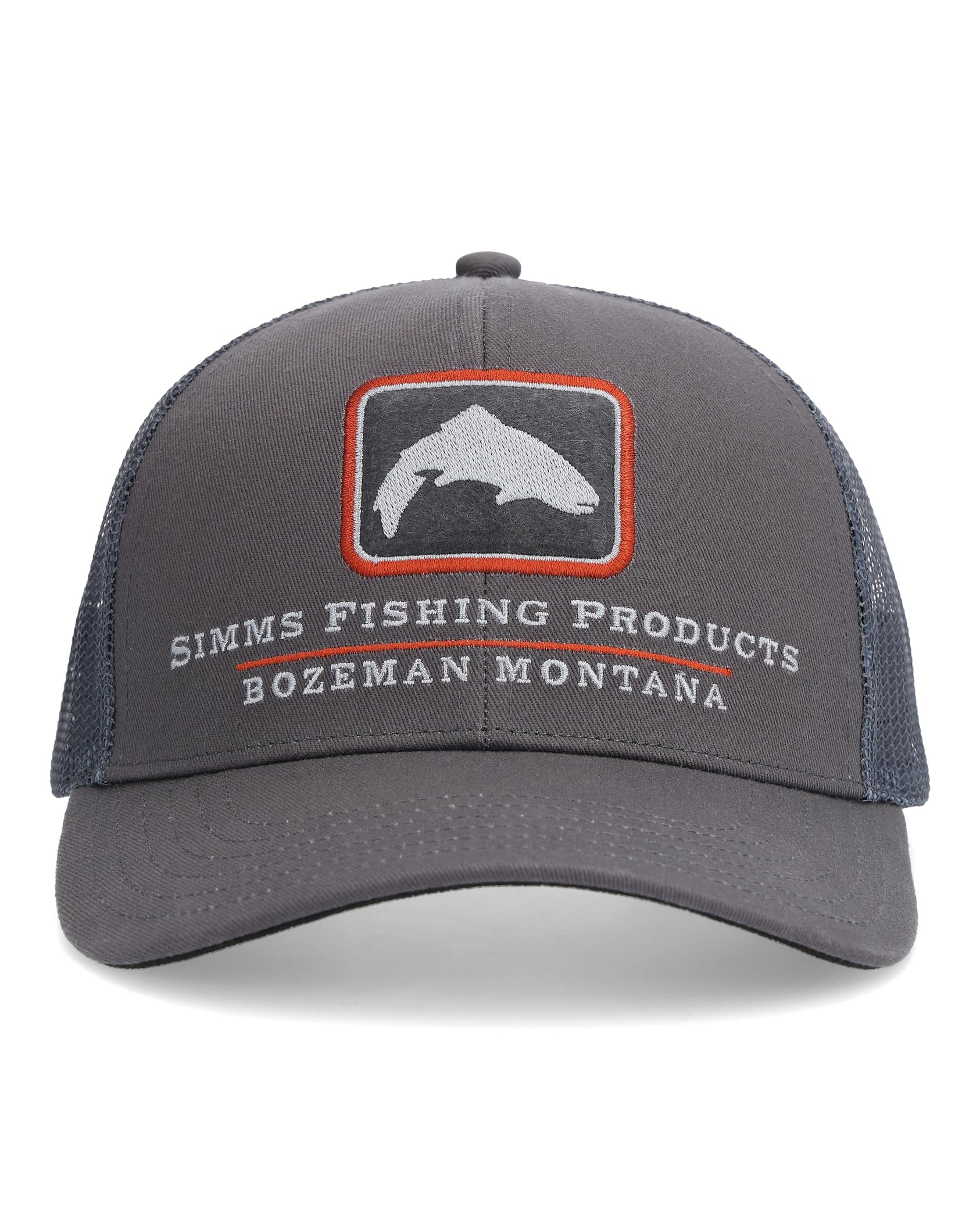 Simms Double Haul Icon Trucker, One Size, Slate, One size