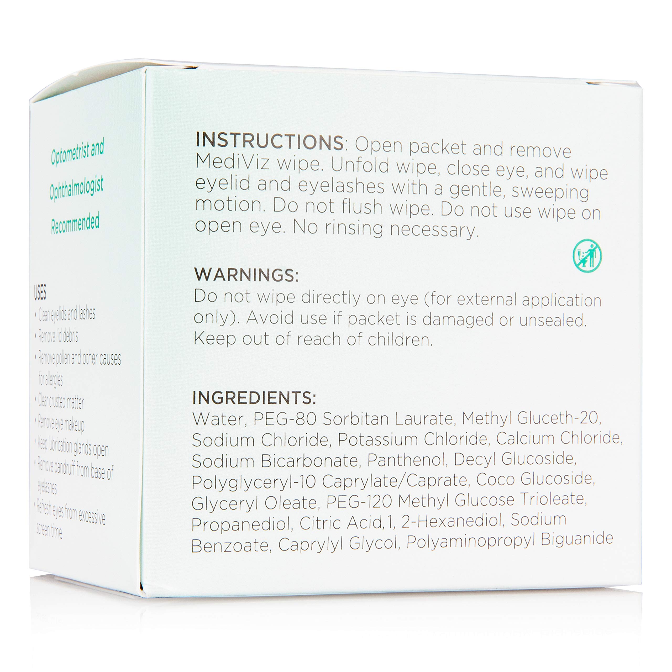 MediViz Eyelid Wipes Help You Avoid Crusty Eyelashes, Eyelid Bumps