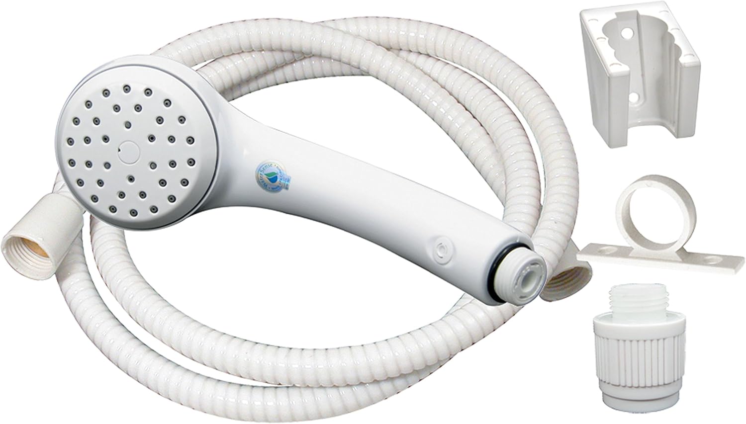 VALTERRA Phoenix Faucets PF276050 AirFusion Single-Function Shower Kit with Flow Controller - White