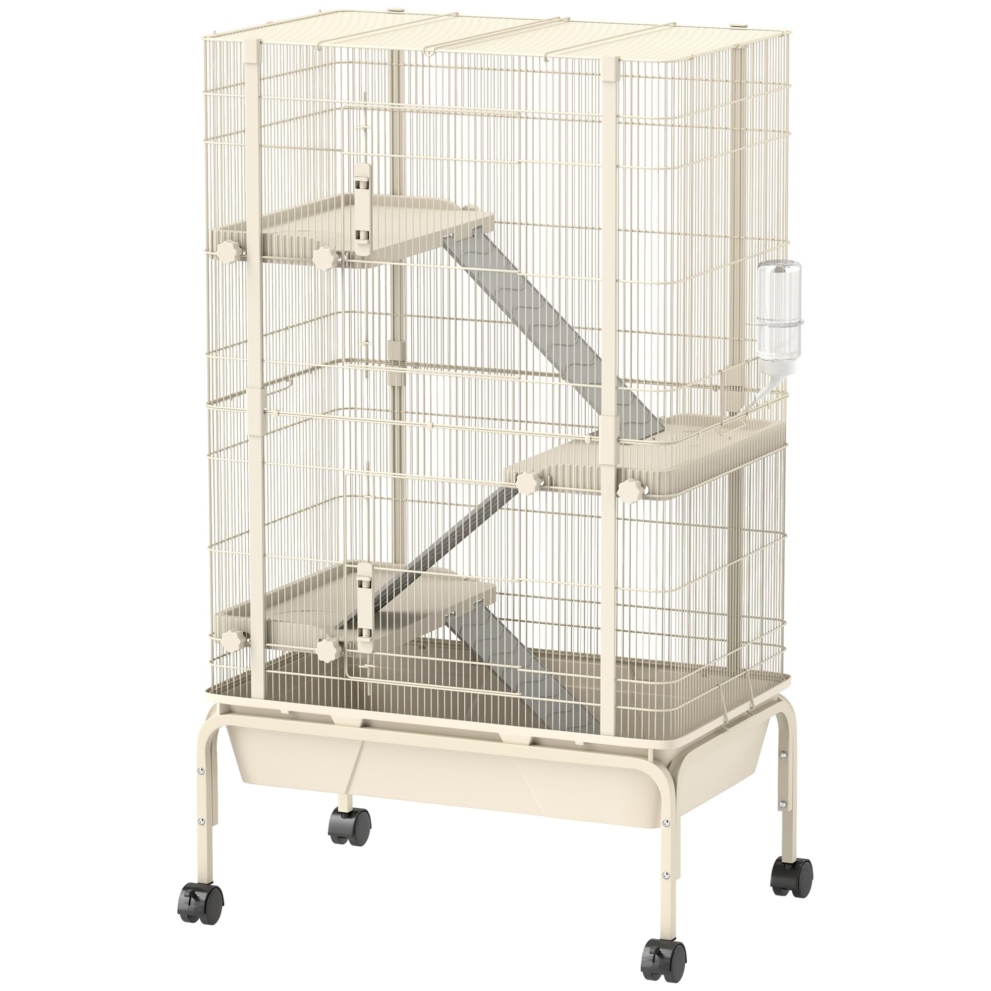 PawHut 47-Inch 4 Level Ferret Cage