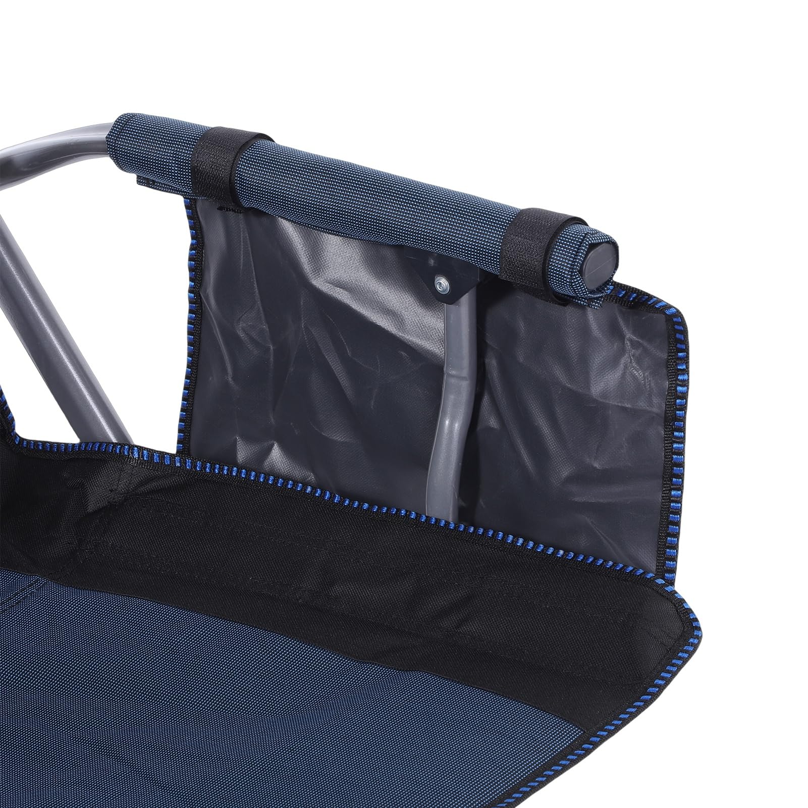 Fabater Chaise de Camping Portable avec Accoudoirs et Porte-Gobelet,