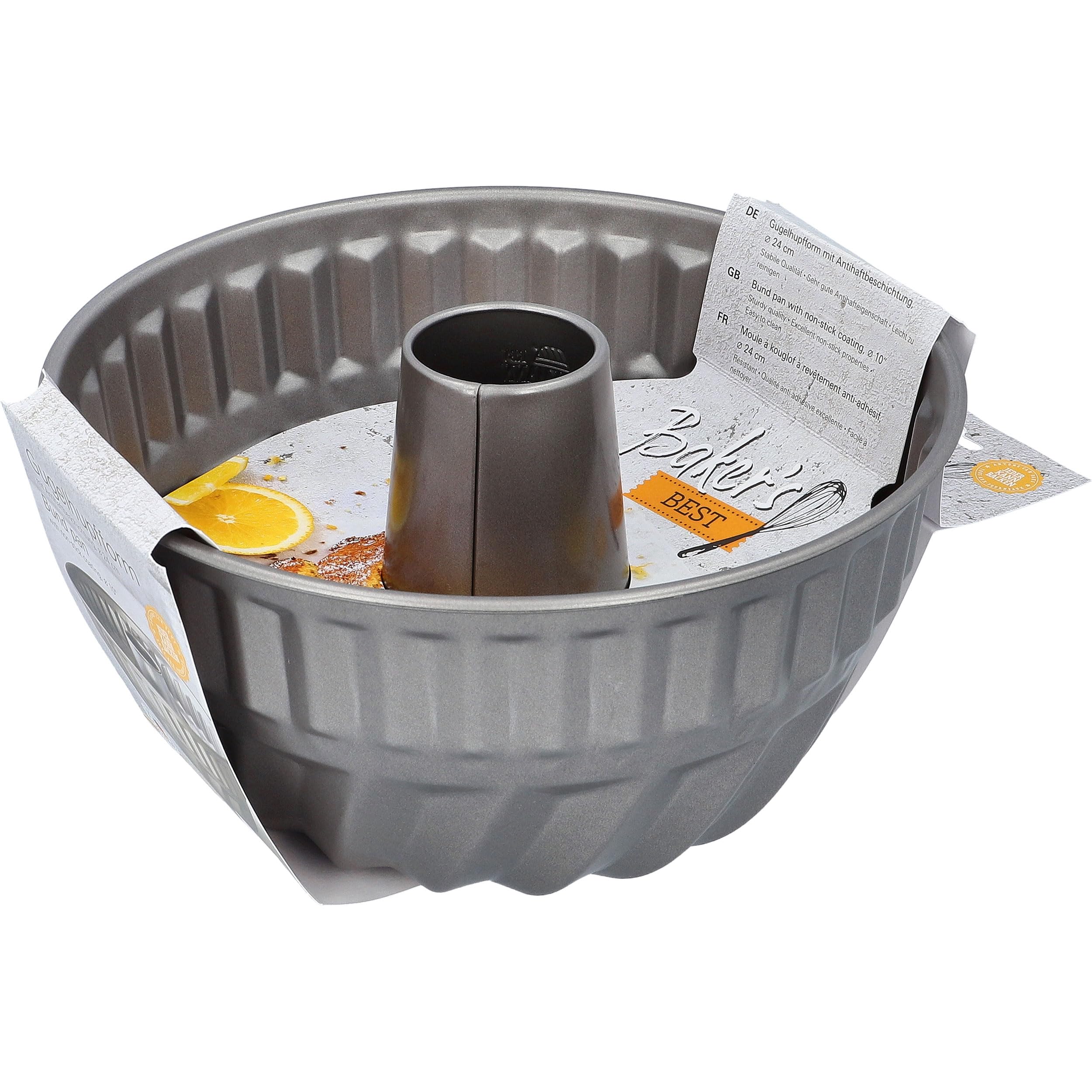 RBV Birkmann, 886124, Bakers Best, stampo per gugelhupff, Ø 22 cm, con rivestimento antiaderente