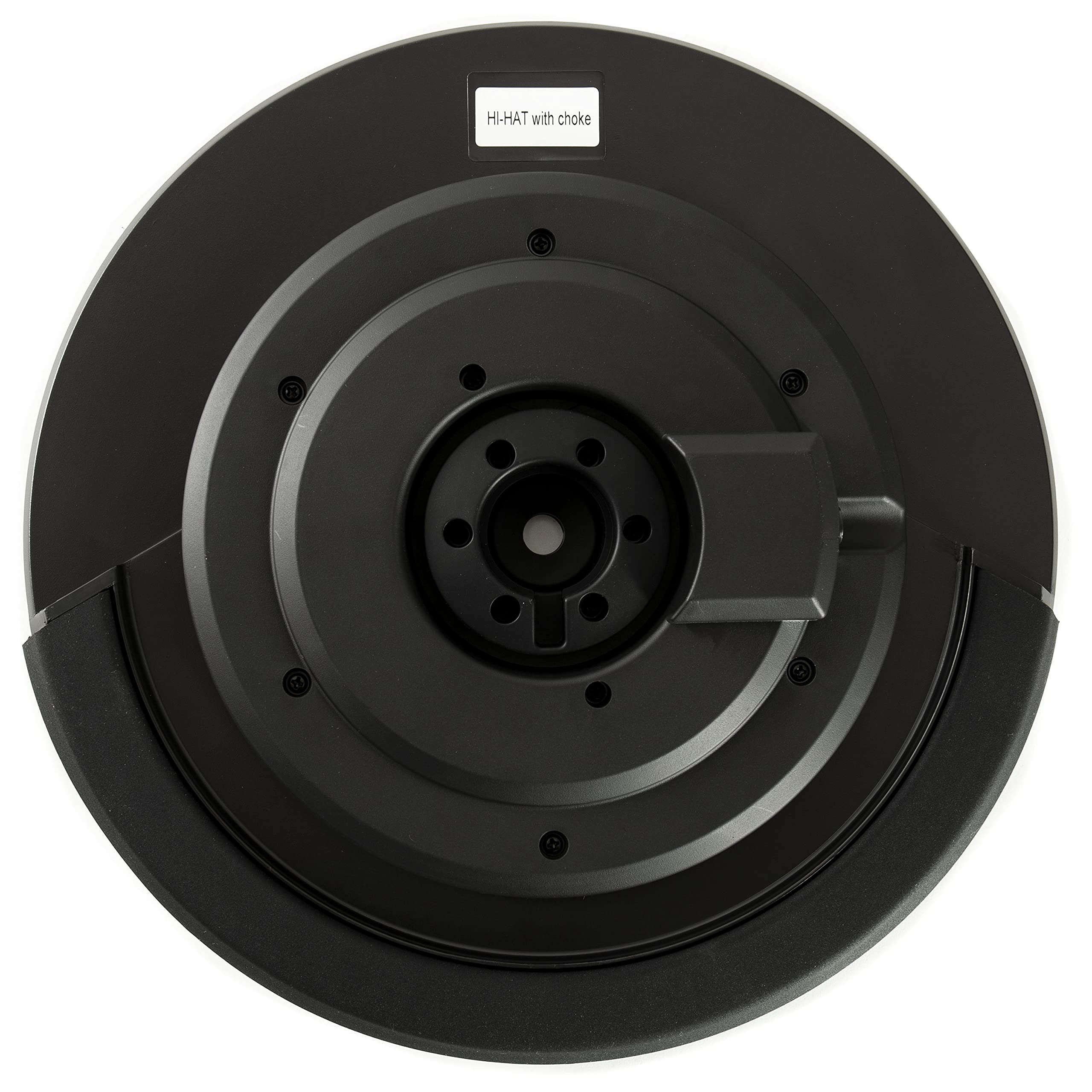 Fame FCP12HHS HiHat Cymbal Pad 12, Professionelles Stereo E-Drum Becken Pad, Gummispielfläche, 2 Zonen, Realistische Ansprache, Perfekter Rebound, Kompatibel mit Fame DD-Modellen, Alesis