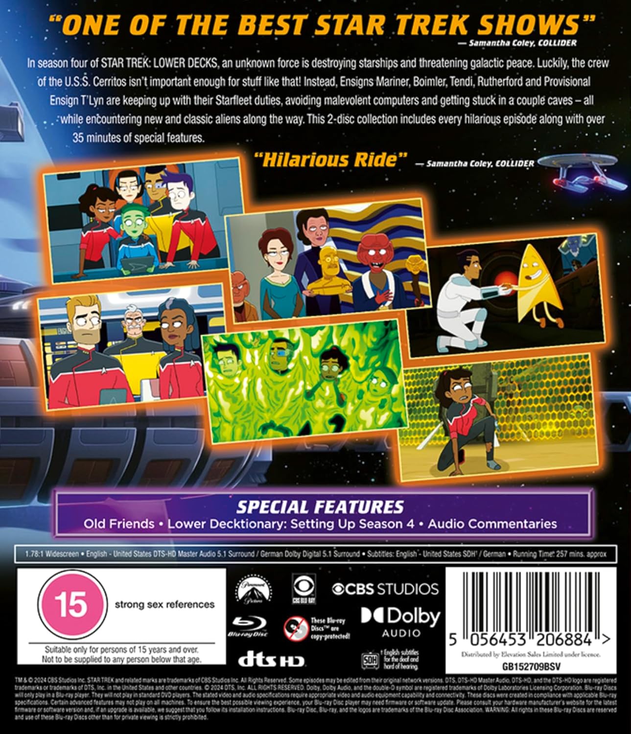 Star Trek: Lower Decks - Season Four [Blu-ray] [Region A & B & C]