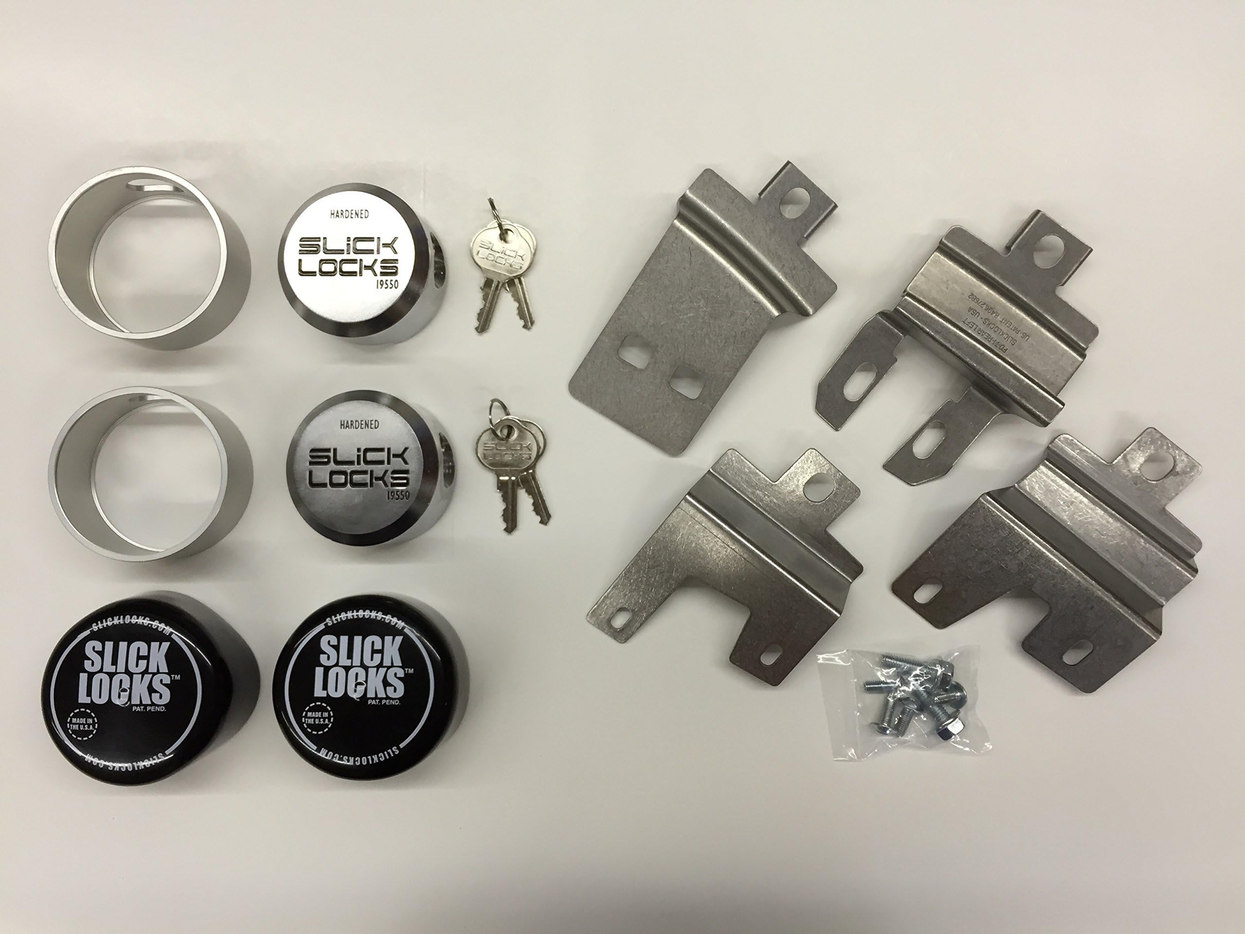 FD-TR-HD-FVK-1-TK Slick Locks Complete Ford Full-Size Transit Van With Side Hinged Doors Kit (With 2 Locks)